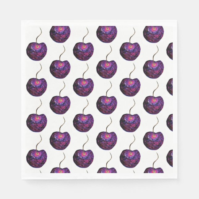 Cherry Paper Napkin Serviette (Vorderseite)
