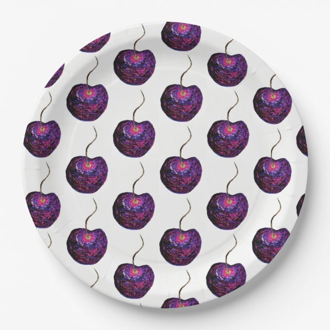 Cherry Paper Party Teller (Vorderseite)