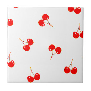 Cherry Pattern Pop-Version Fliese
