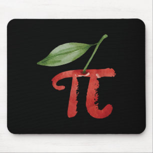 Cherry Pi Day Funny Pie Cherries 3.14 Spaß Scienc Mousepad