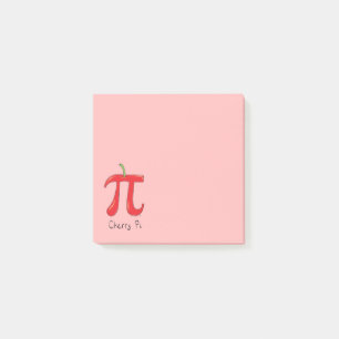 Cherry Pi Niedlich Mah Pi Day Notes Post-it Klebezettel