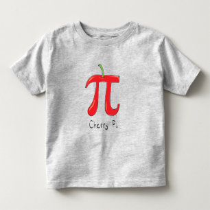Cherry Pi Symbol Kid's Mathe Kleinkind T-shirt