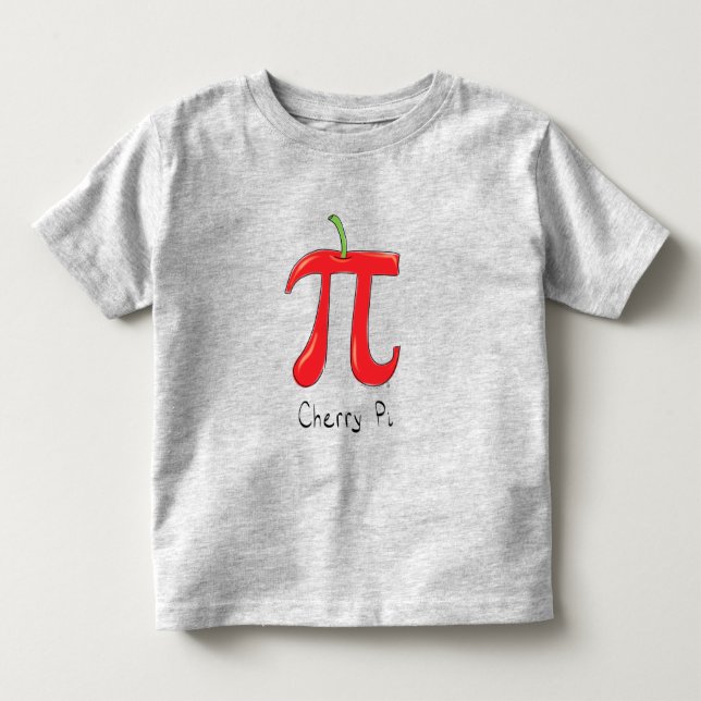Cherry Pi Symbol Kid's Mathe Kleinkind T-shirt (Vorderseite)
