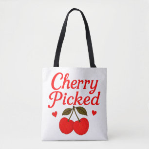 Cherry Picked Hearts Romantic Cottagecore Tasche