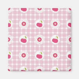 Cherry Picnic Magnet