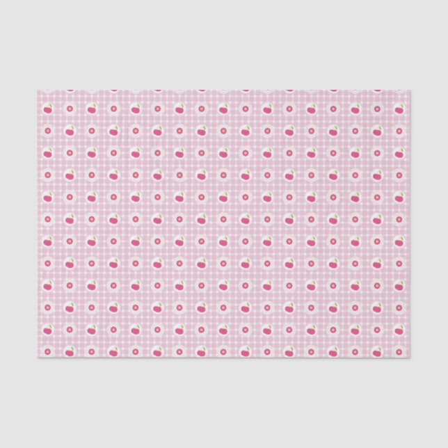 Cherry Picnic Tissue Paper Seidenpapier (Vorderseite)