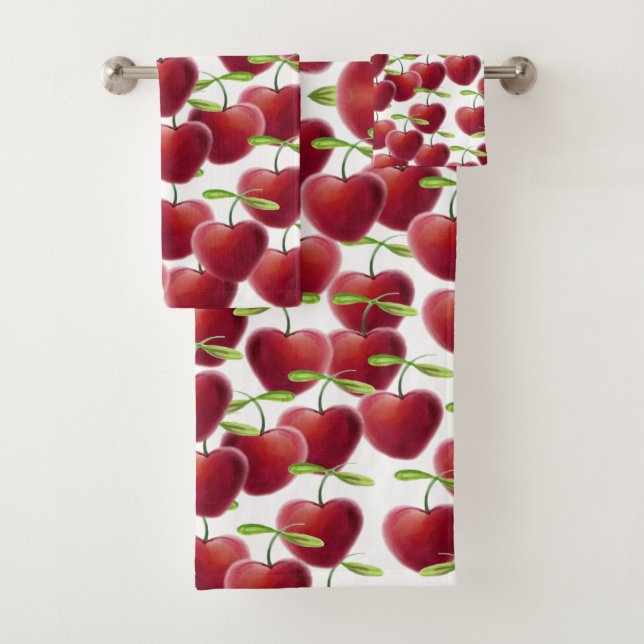 Cherry Pie Badhandtuch Set (Insitu)