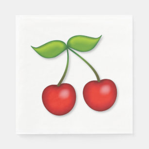 Cherry Pie Party Serviette