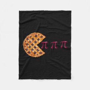 Cherry Pie Pi Tag 3.14 Symbol Math Geek Lehrer 20 Fleecedecke
