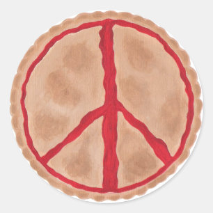 Cherry Pie, Pies for Peace, Aufkleber
