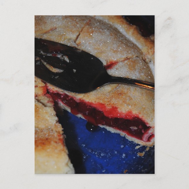 Cherry Pie Postcard Postkarte (Vorderseite)