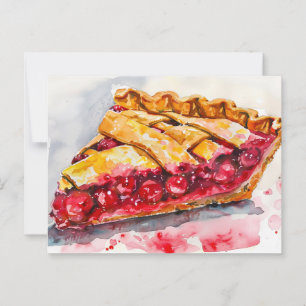 Cherry Pie Postkarte