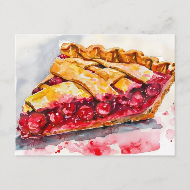 Cherry Pie Postkarte (Vorderseite)