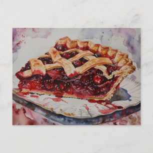 Cherry Pie Postkarte