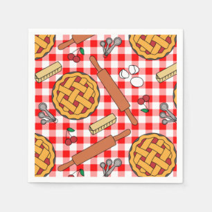 Cherry Pie Serviette