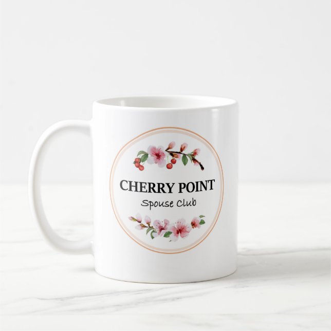 CHERRY POINT SPOUSE CLUB COFFEE CUP KAFFEETASSE (Links)