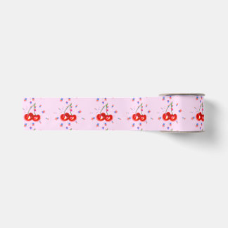 Cherry Pop Ribbon Satinband