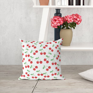 Cherry Print Pattern Kissen