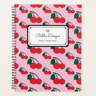 Cherry Print Planner Planer