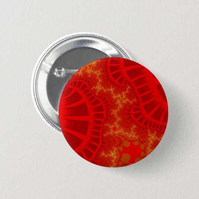 Cherry Red Remix Button (Vorne & Hinten)
