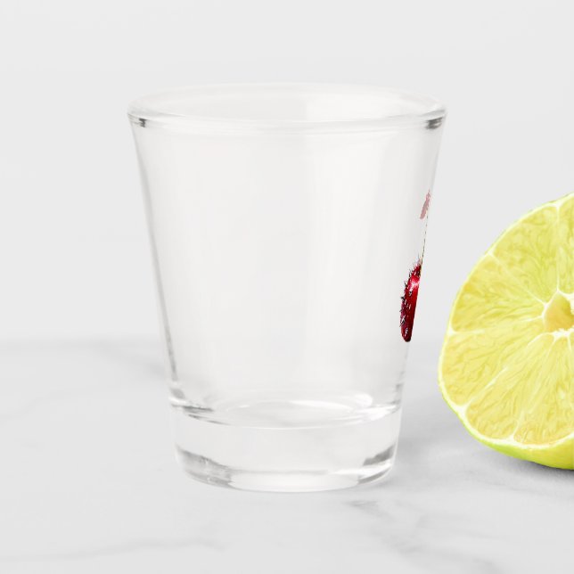 Cherry Rock Style Schnapsglas (Links)