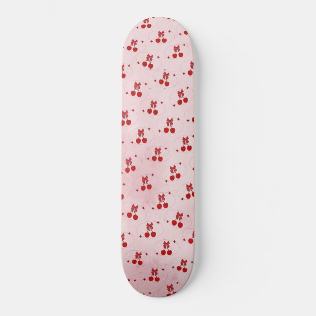 Cherry Skateboard (Vorderseite)