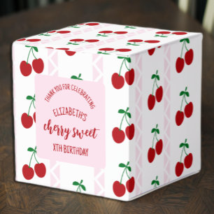 Cherry Sweet Birthday Geschenkschachtel