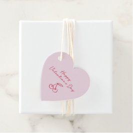 Cherry Valentinstag Pink Geschenkanhänger