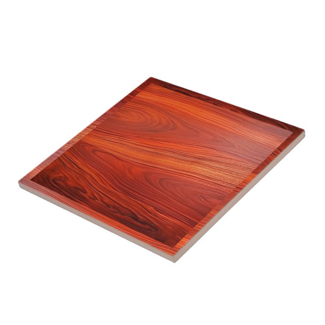 Cherry wood texture custom monoram. fliese (Seite)