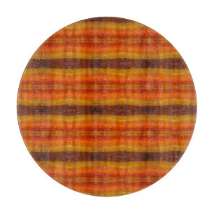 Cherry Wood Watercolor Art Schneidebrett