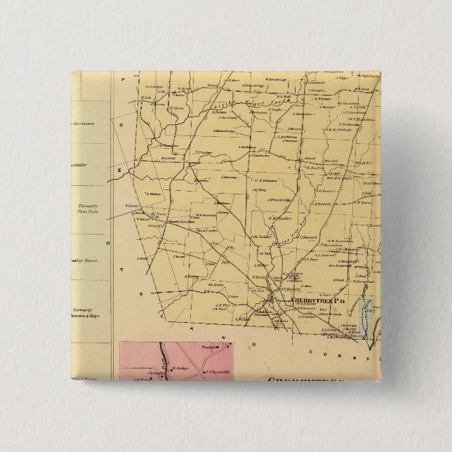 Cherrytree Township Button (Vorderseite)
