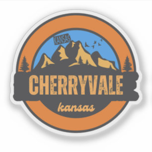 Cherryvale, Kansas Aufkleber