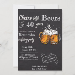 Chers and Bers 60 40. 50. 30. 21. Einladung