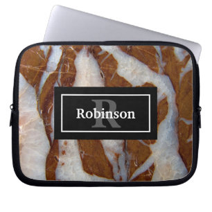 Chert mit Quarz Veins Rock Texture Laptopschutzhülle