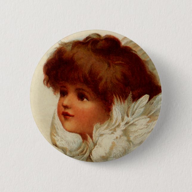 Cherub Angel Button (Vorderseite)