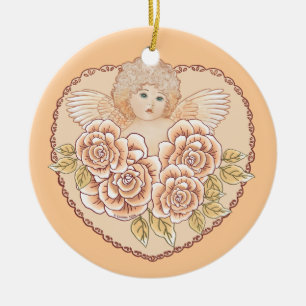 Cherub Angel Ornement mariage