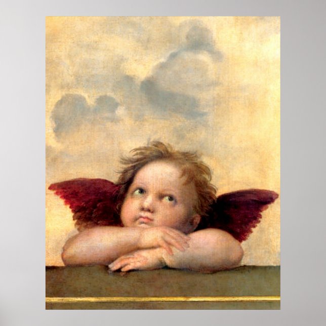 Cherub by Raphael Poster (Vorne)