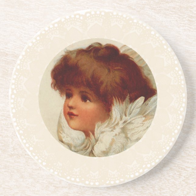 Cherub Engel Untersetzer (Vorne)