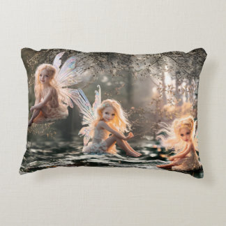 Cherub Fairy Pillow Dekokissen