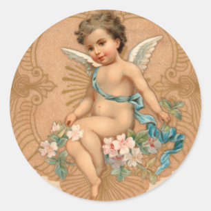 Cherub Valentines Day Stickers