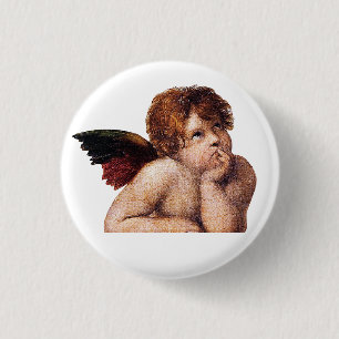 Cherubinen, geflügelte Engel Gemälde von Raffael Button
