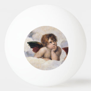 Cherubinen, geflügelte Engel Gemälde von Raffael Tischtennisball