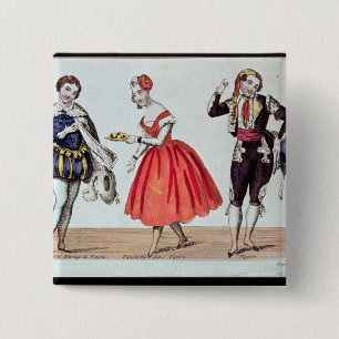 Cherubino, Fanchette und Figaro Button
