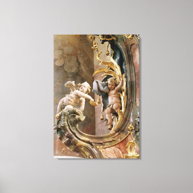 Cherubs, 1737-66 leinwanddruck (Vorderseite)