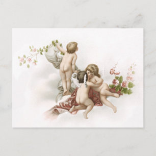 Cherubs im Weltraum Postkarte
