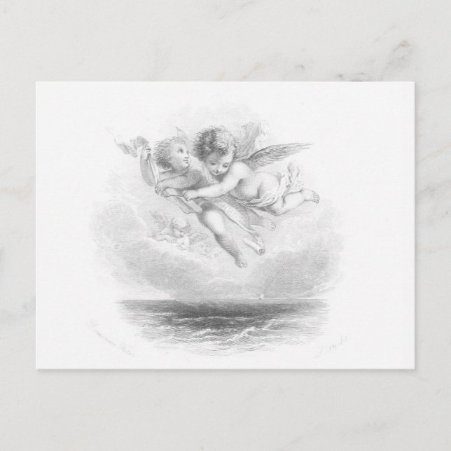 Cherubs Postkarte (Vorderseite)