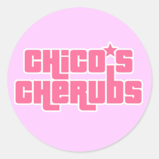 Cherubs-Sticker von Chico Runder Aufkleber