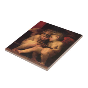 Cherubs von Madonna begeistert von vier Heiligen Fliese