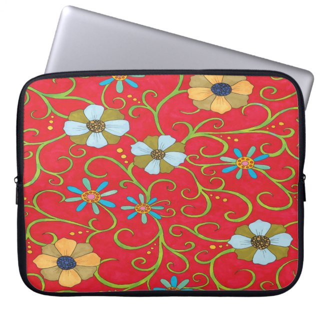 Chery - Neopren-Laptop-Hülse Laptopschutzhülle (Vorderseite)