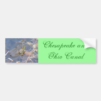 Chesapeak und Ohio-Kanal Autoaufkleber